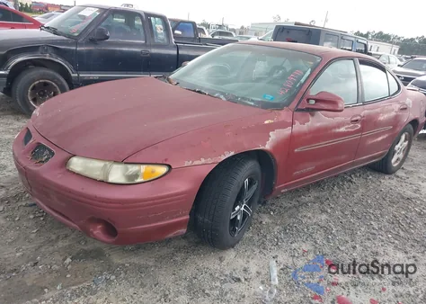 2002 Pontiac Grand Prix Se z USA, uszkodzony, nr VIN 1G2WK52J02F213350